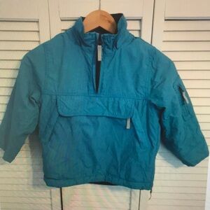 Kids Teal Windbreaker Jacket